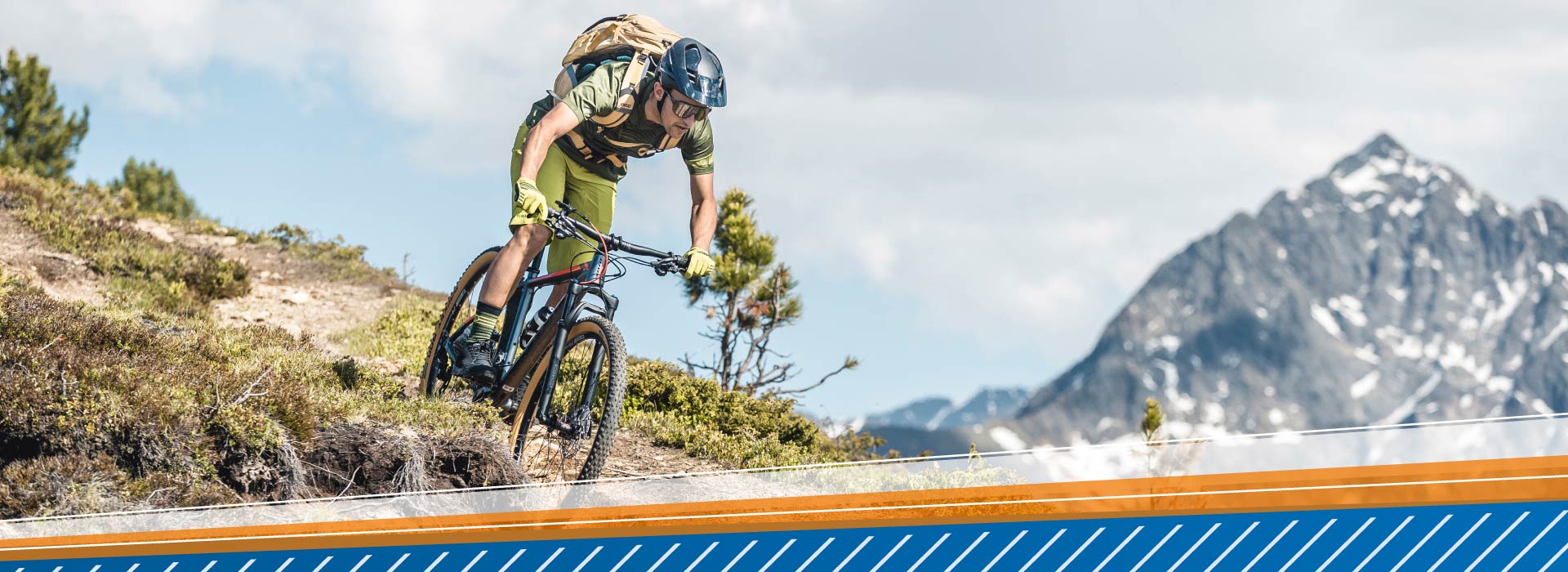 Radwelt Lößnitz – Mountainbiker im Hochgebirge