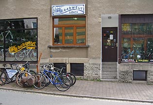 Fahrradgeschäft Radwelt Lößnitz